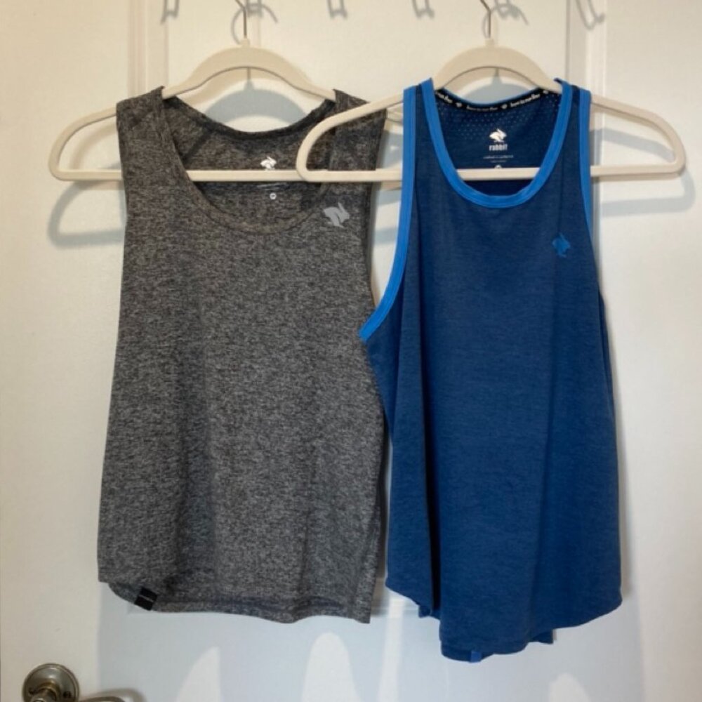 Two Rabbit Running Tanks Cropped EZ Tank On the Go Tank